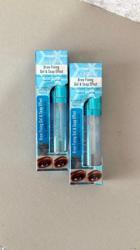 ژل ابرو گابرینی مدل Brow Fixing Gel & Soap Effect حجم ۸ میلیلیتر