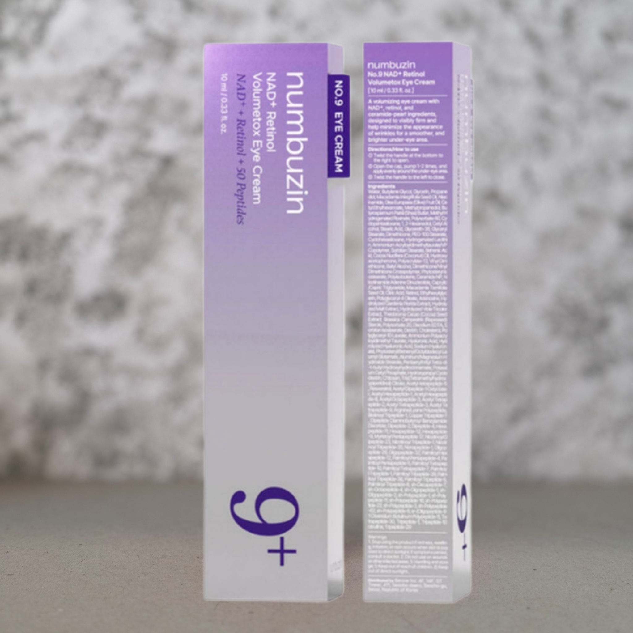 کرم دور چشم نامبوزین شماره ۹ Volumetox | ضد چروک، رفع تیرگی و پف